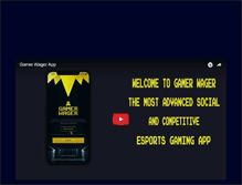 Tablet Screenshot of gamerwager.com